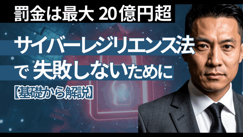 【罰金は最大20億円超】サイバーレジリエンス法（CRA）で失敗しないために基礎から解説のイメージサムネイル画像