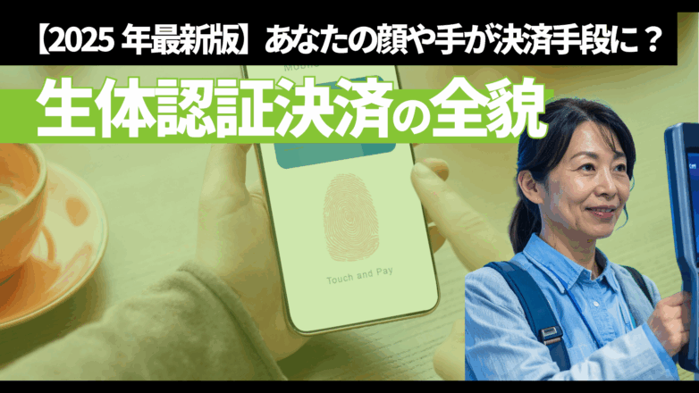【2025年最新版】あなたの顔や手が決済手段に？生体認証決済の全貌のイメージサムネイル画像